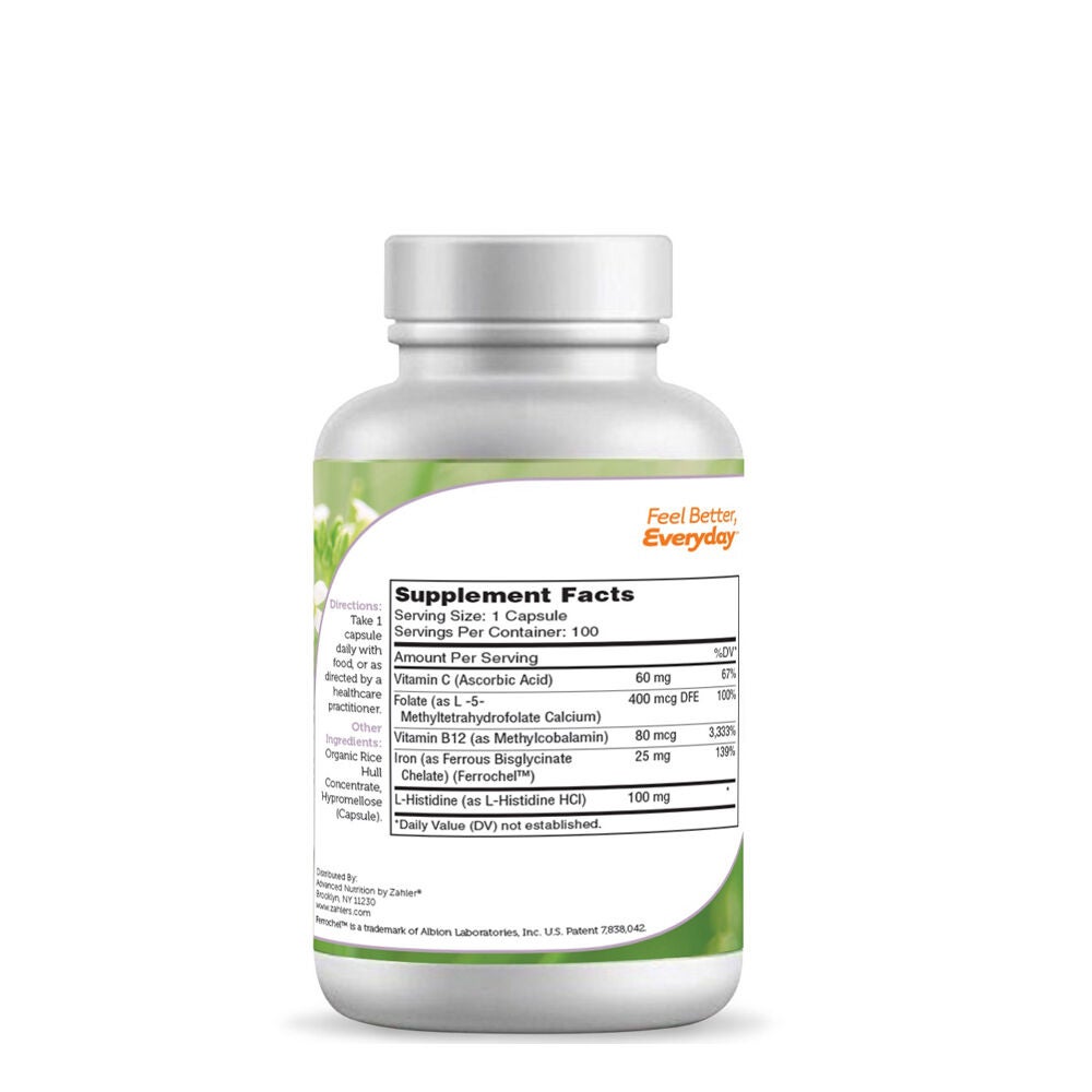 Iron Complex - 100 Capsules (100 Servings)